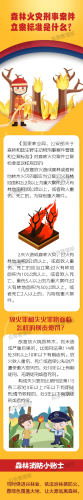 森林草原防火季｜图说：森林火灾刑事案件立案标准是什么？