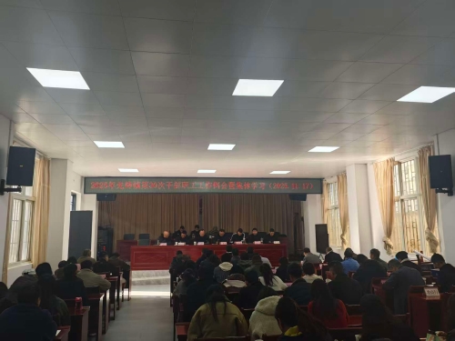 2025年先锋镇第30次干部职工工作例会暨集体学习（2025.11.17）